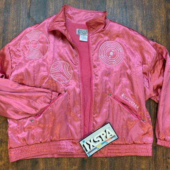 Amazing Vintage Pink 80s embroidered Jacket - Picture 4 of 8